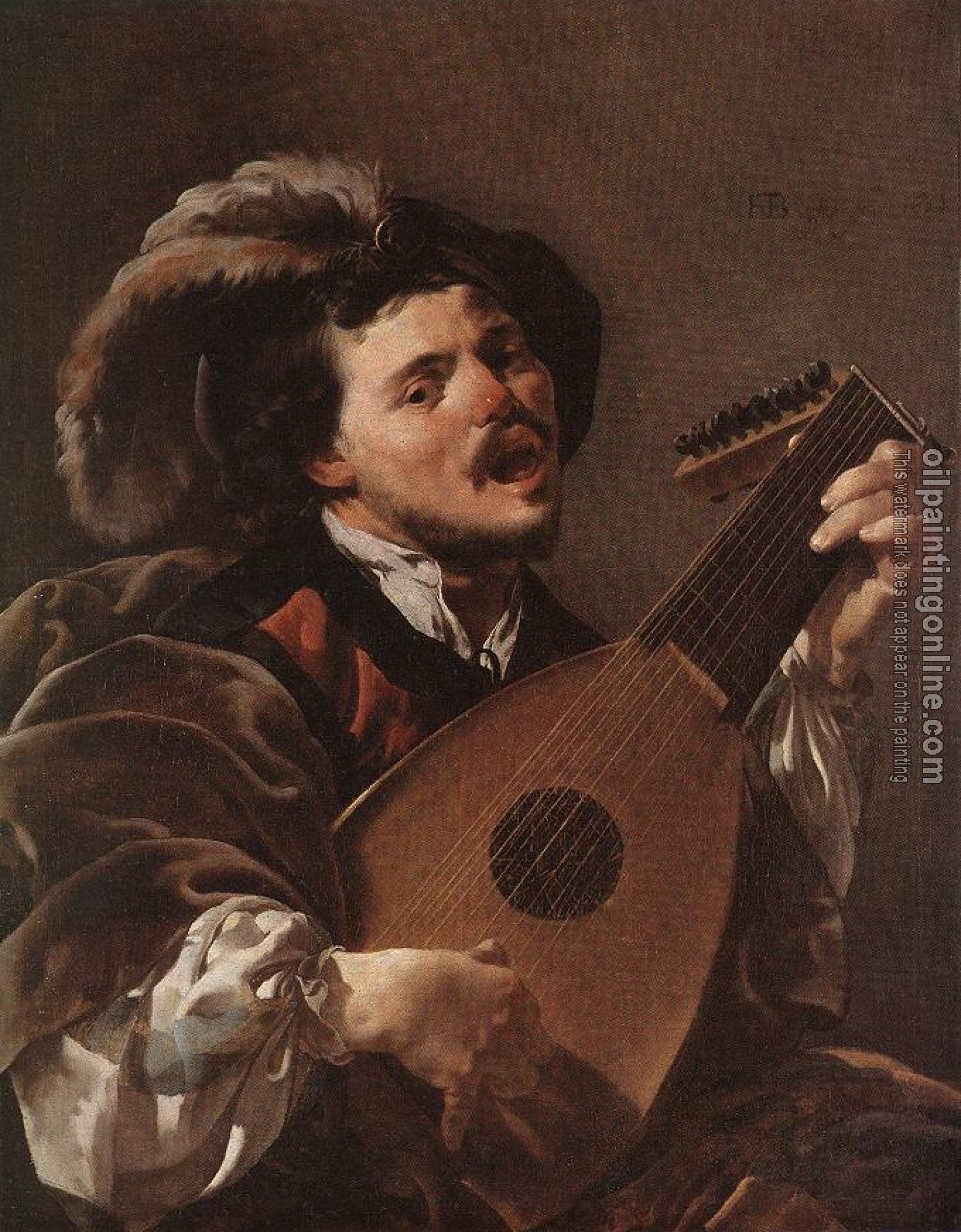 Terbrugghen, Hendrick - Lute Player